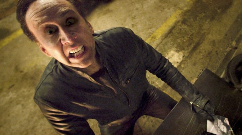 Nicolas Cage beginning to transform