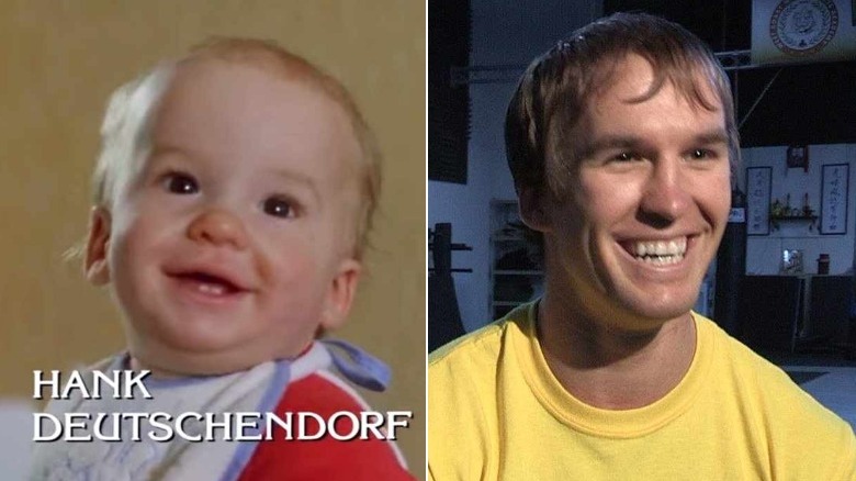 Henry J. Deutschendorf II as a baby and grown up