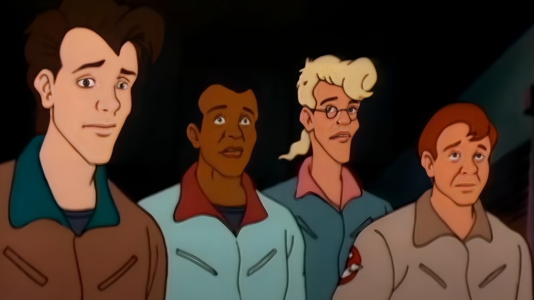 Peter, Winston, Egon, Ray standing