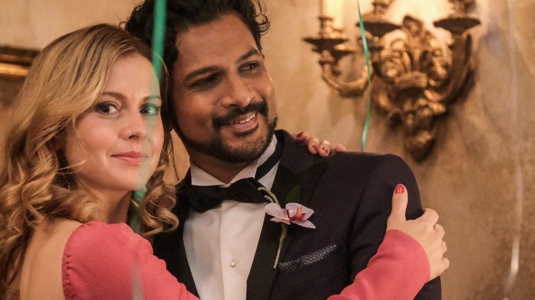 Rose McIver and Utkarsh Ambudkar