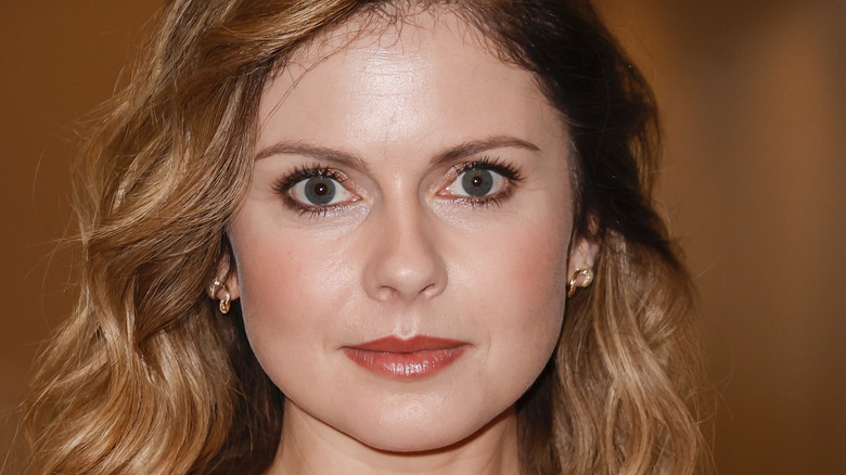 Rose McIver attends an event