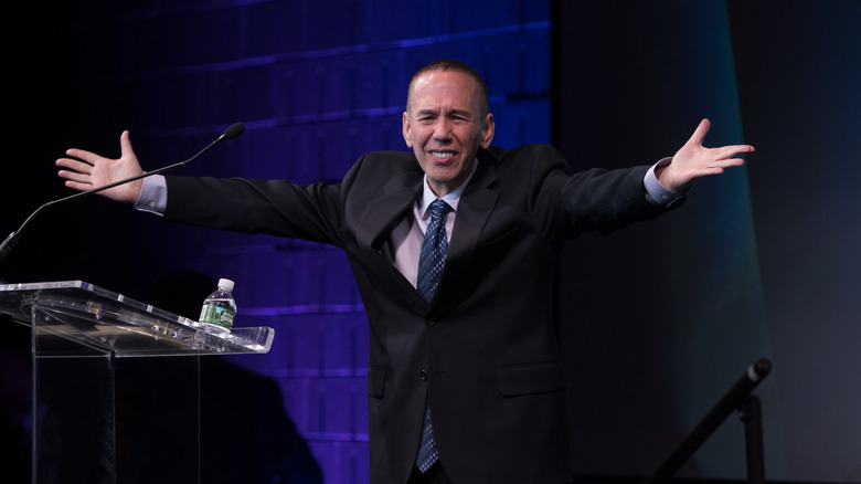 Gilbert Gottfried speaking onstage