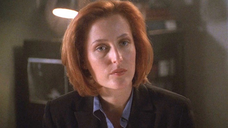 Gillian Anderson as Scully in The X-Files