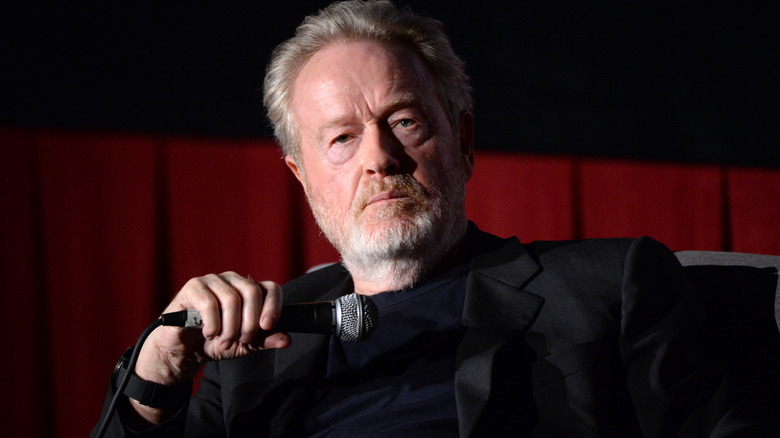 Ridley Scott talking