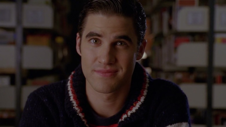 Blaine Anderson smiling kindly