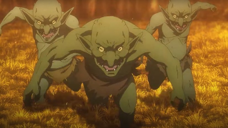 Three goblins running