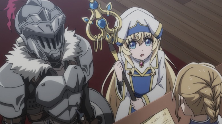 Goblin Slayer and Priestess