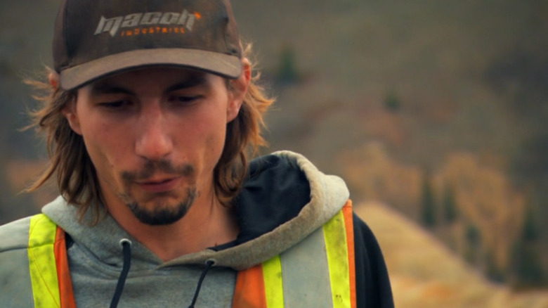 Parker Schnabel reviewing his land