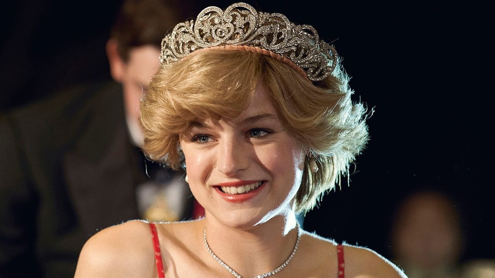 Emma Corrin Princess Diana in The Crown