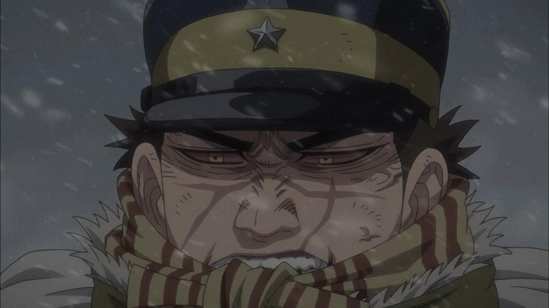 Sugimoto bundled in cold weather