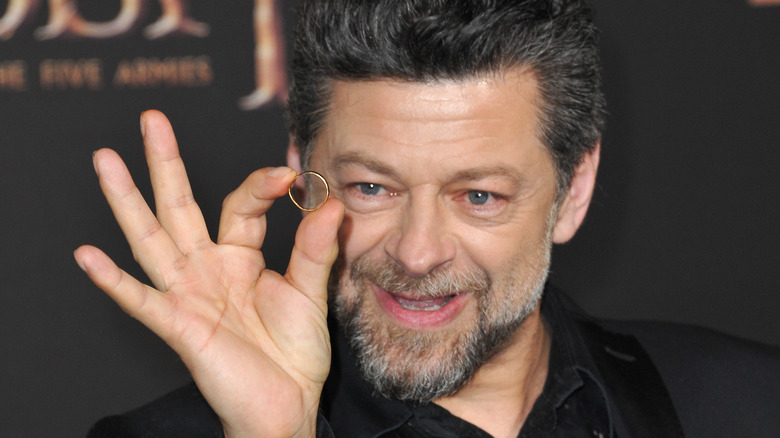 Mr. Serkis himself with the ring