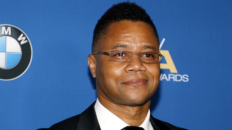 Cuba Gooding Jr. wearing glasses