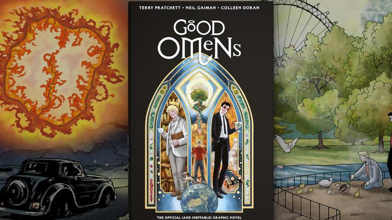Good Omens graphic novel cover