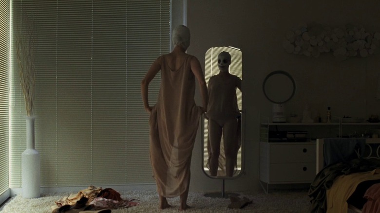 Susanne Wuest in bandages Goodnight Mommy