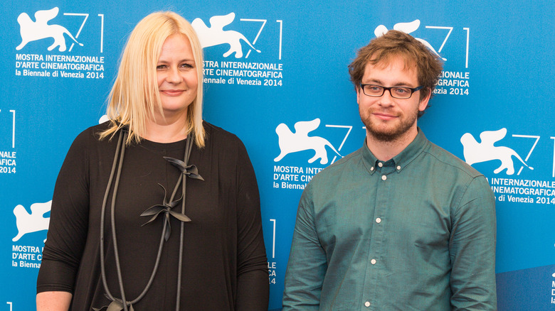 Veronika Franz and Severin Fiala posing together