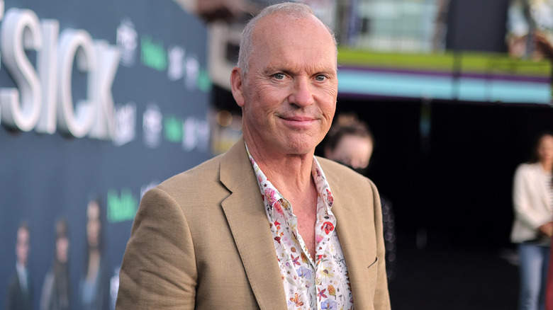 Michael Keaton smiling