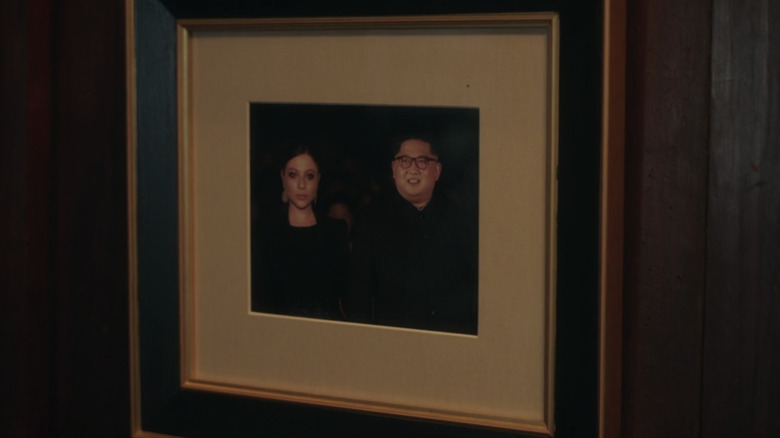 Georgina Sparks with Kim Jong Un in Gossip Girl