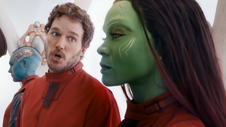 Star-Lord argues with Gamora