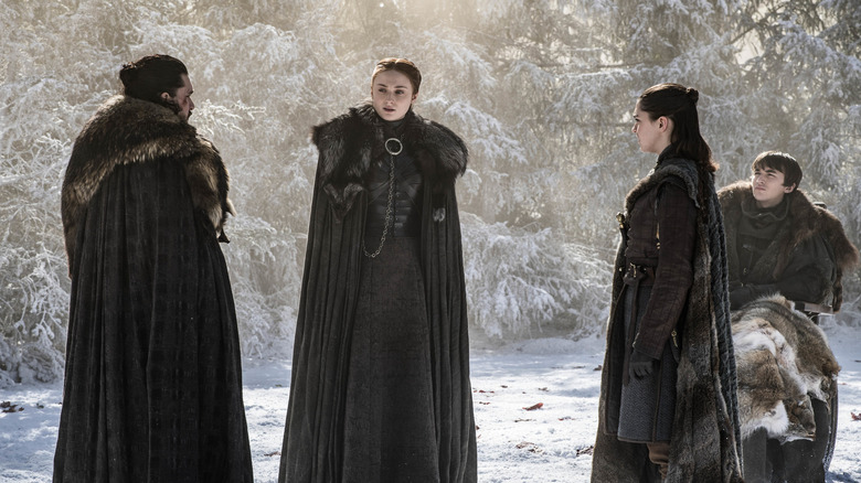 Game of Thrones' The surviving Starks are reunited