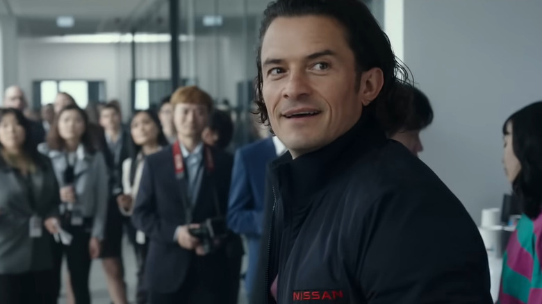 Orlando Bloom smiling