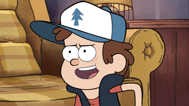 Dipper Pines looking smug