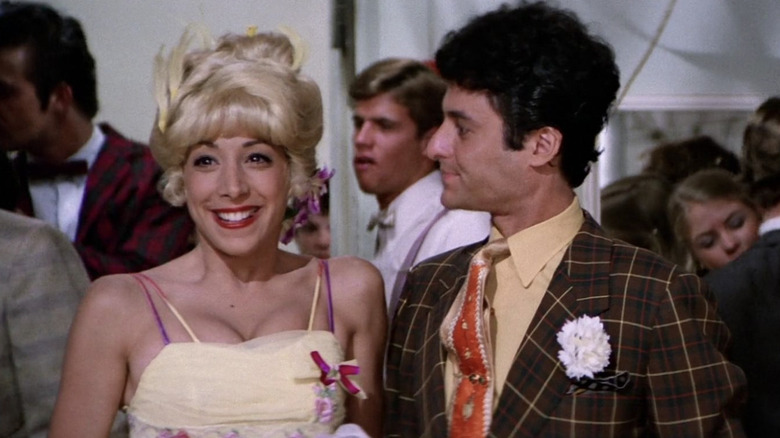 Didi Conn smiles man looks at her