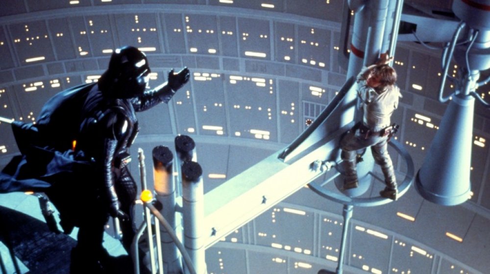 Darth Vader reveals that he is Luke Skywalker's father in Star Wars: The Empire Strikes Back