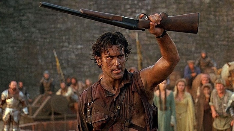 Bruce Campbell Ash Williams shotgun