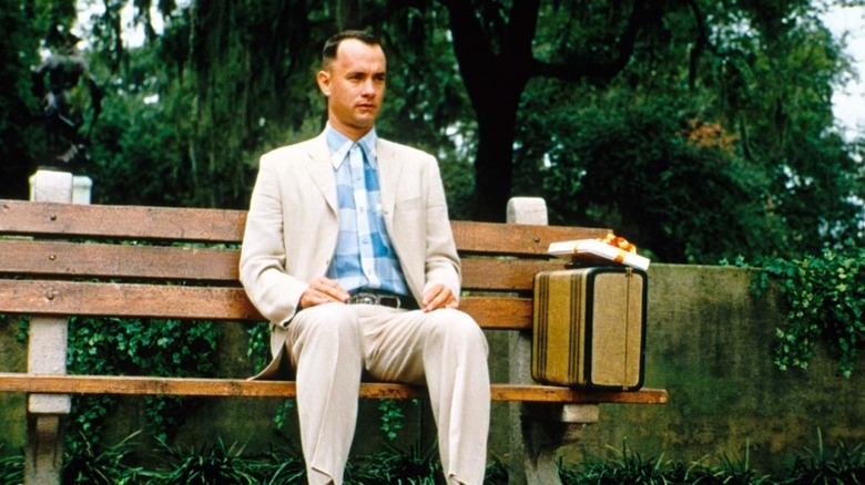 Tom Hanks Forrest Gump sitting bench