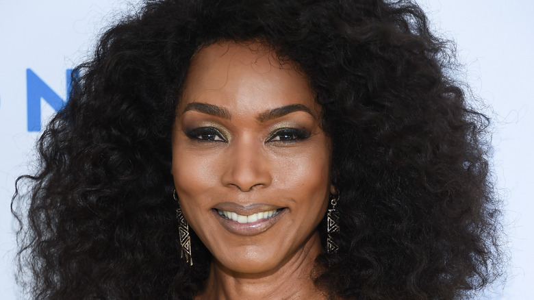 Angela Bassett smiling