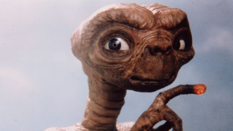 E.T. being a friendly otherworldly visitor