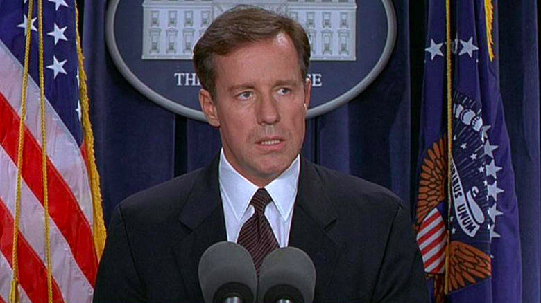 Phil Hartman plays the president