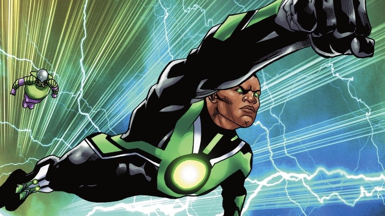 John Stewart flying