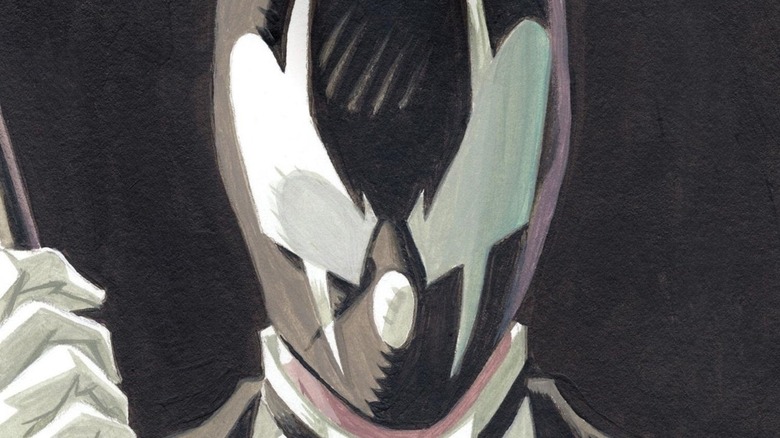 Grendel's face as shown in the comic