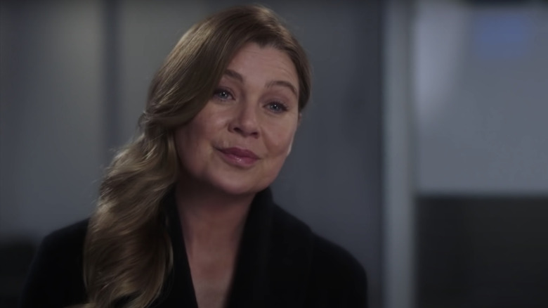 Meredith Grey smiling