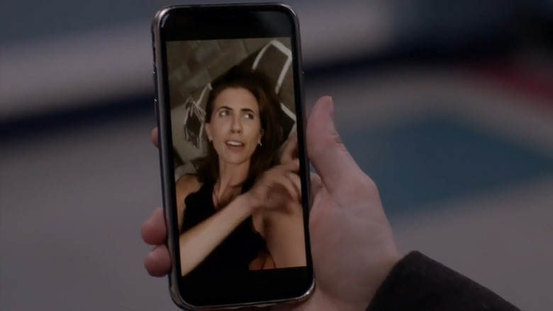 Kai Bartley on FaceTime with Amelia Shepherd