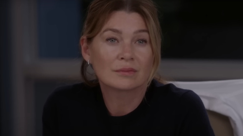 Dr. Meredith Grey talking