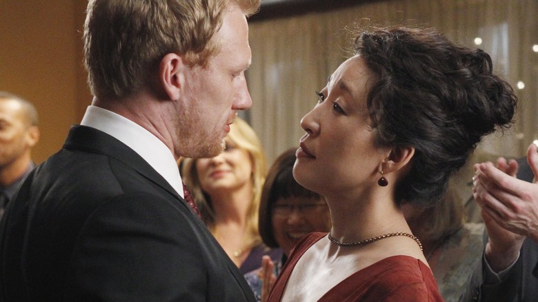 Cristina Yang and Owen Hunt getting married on Grey's Anatomy