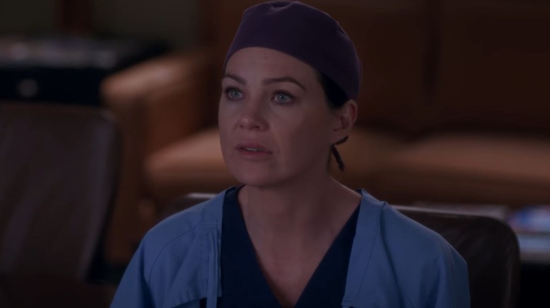 Meredith looks at Derek