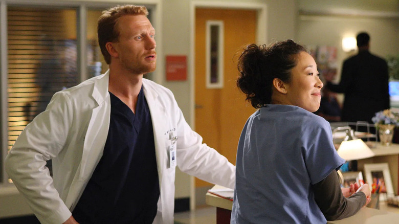 Cristina and Owen at hospital