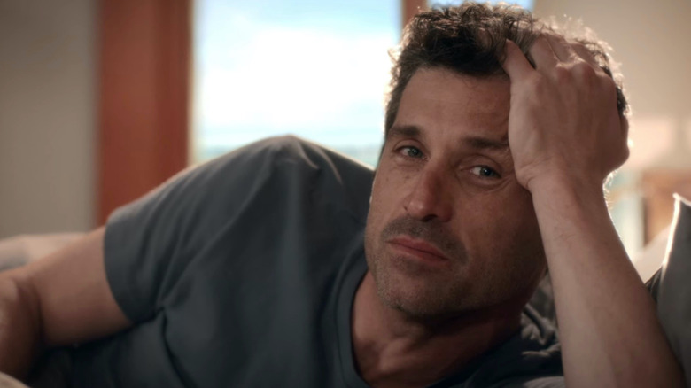 Derek Shepherd leaning on his arm