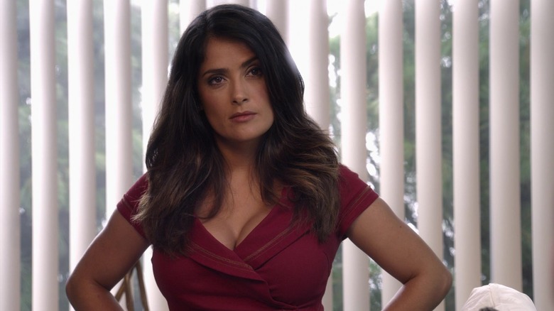 Salma Hayek angry Grown Ups