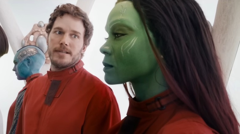 Star-Lord and Gamora