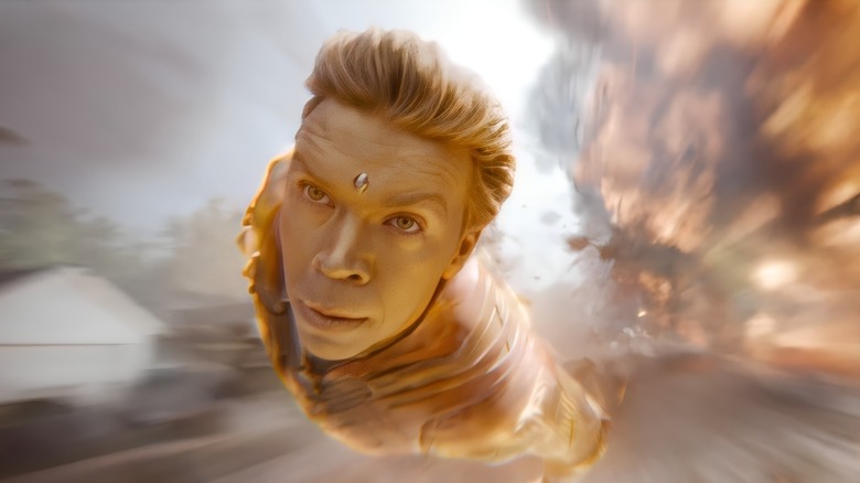 Adam Warlock flying