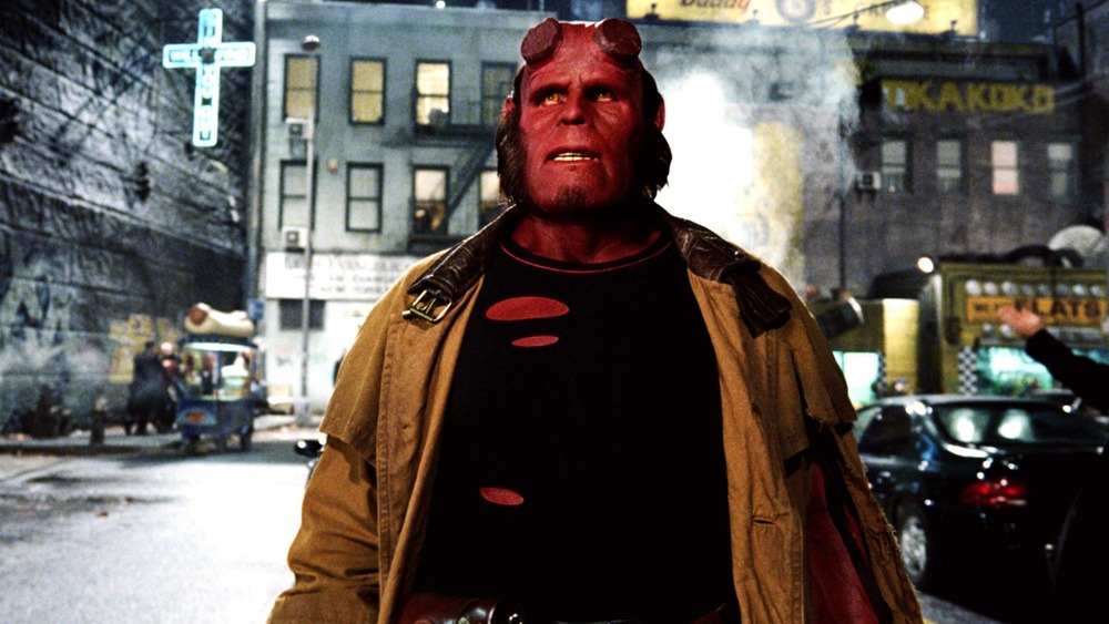 Ron Perlman as Hellboy in Hellboy II: The Golden Army