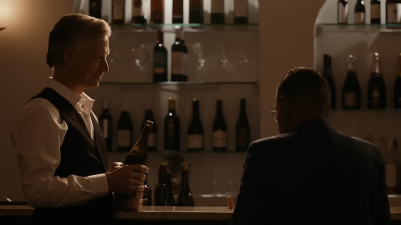 Gus Fring ordering wine