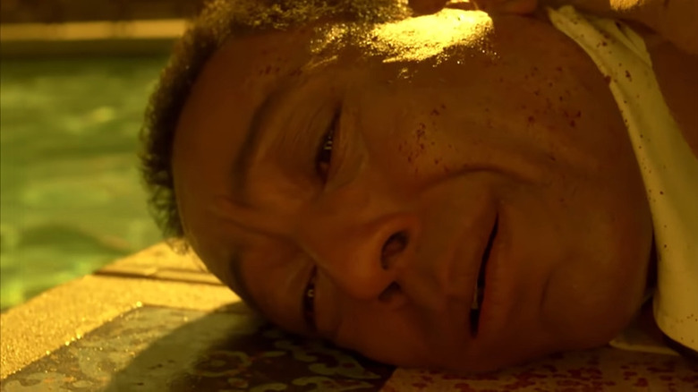 Gus Fring crying