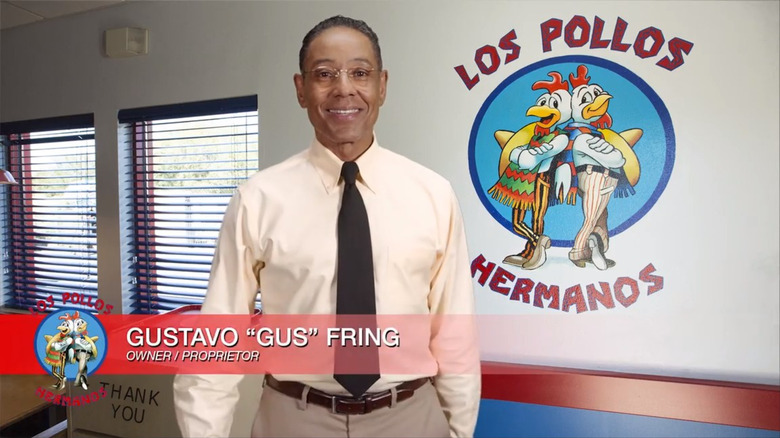 Gus Fring talks