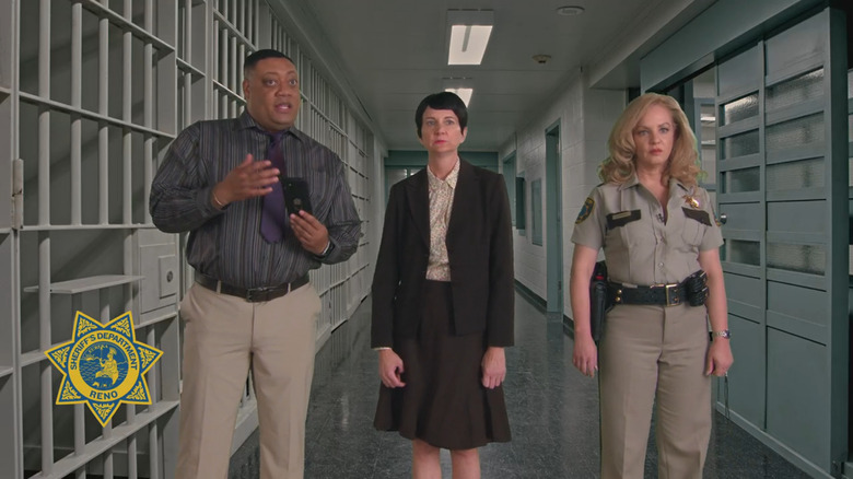 The deputies in a jail