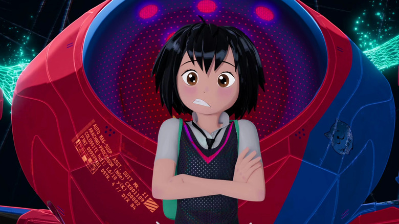 Peni Parker arms crossed